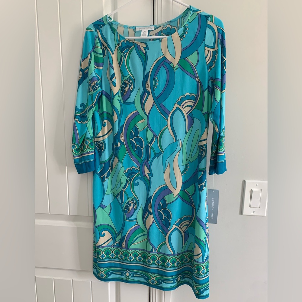 London Times Dress Size 8 NWT